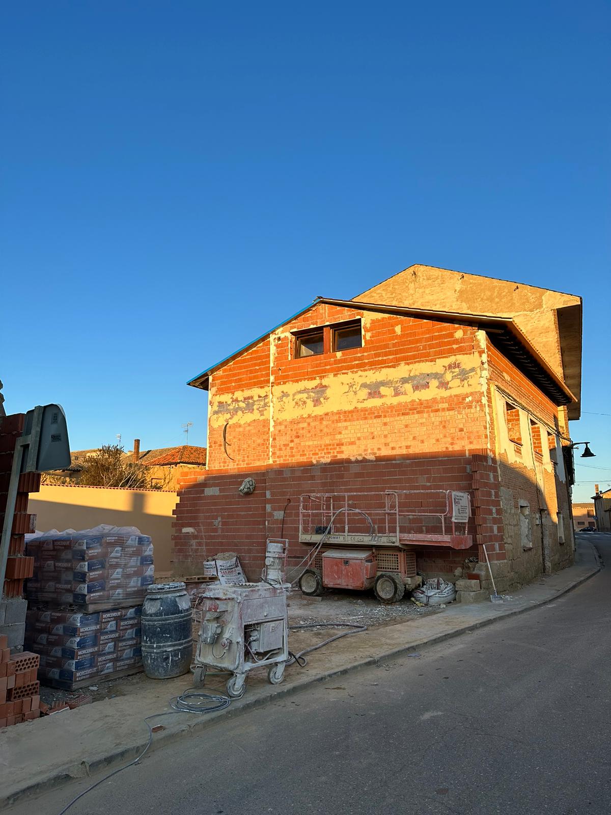 fachadas mortero fratasados burgos