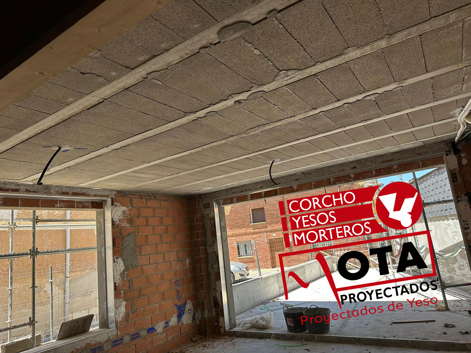 Proyectado de yeso en Palencia Paredes techos