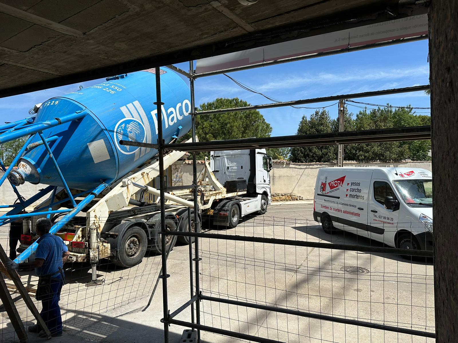 Proyectado de yeso en Valladolid Paredes techos