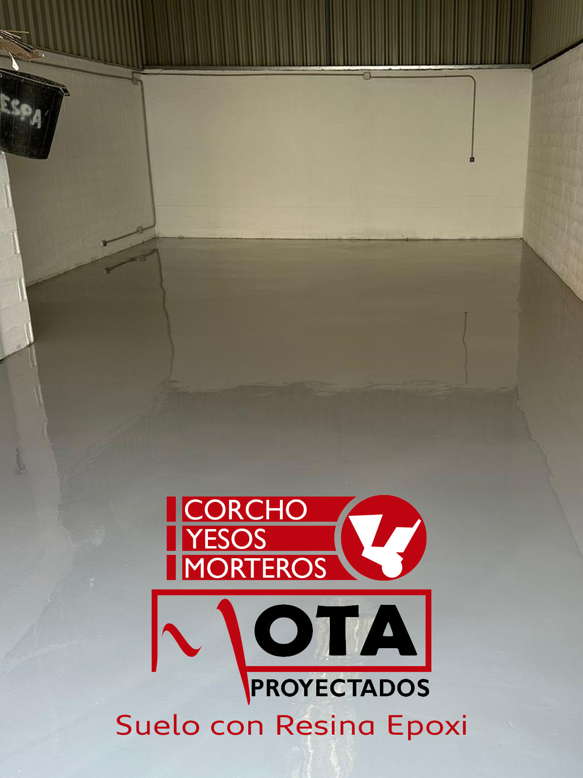 acabado suelo con resina epoxi palencia